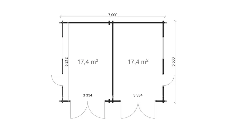 Garagem 7x5,5