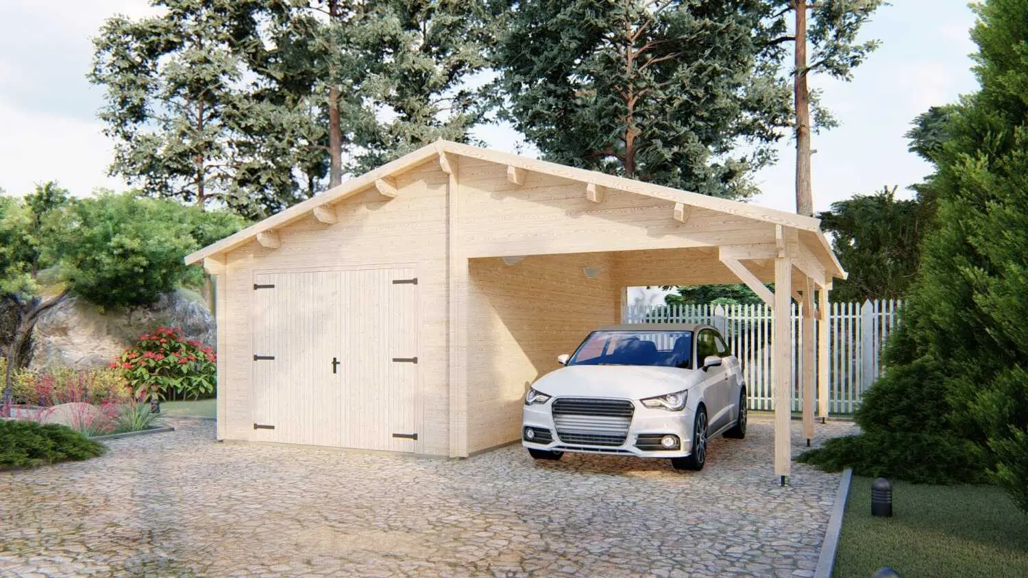 Garagem com telheiro 6,8x5,6 - Image 4