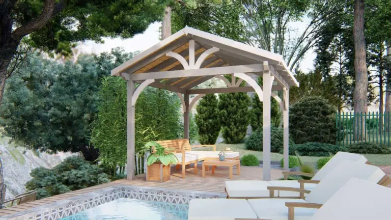 Gazebo Rose